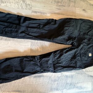 Carhartt Black Relaxed Fit Pants